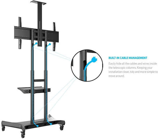 Multibrackets M Public Floorstand Basic 180 Δαπέδου έως 80" και 90kg