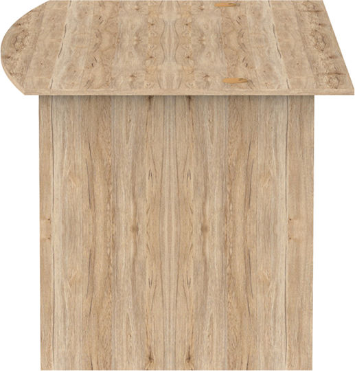 Birou Anze Din Lemn Natural 180x93,5x75cm