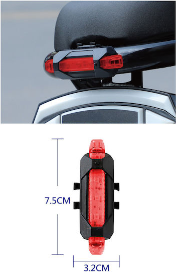 Lumină Spate Bicicletă 26955 Tpster