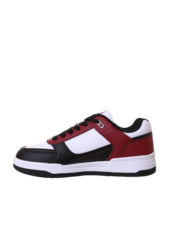 Champion Kinder-Sneaker White / Black / Burgundy