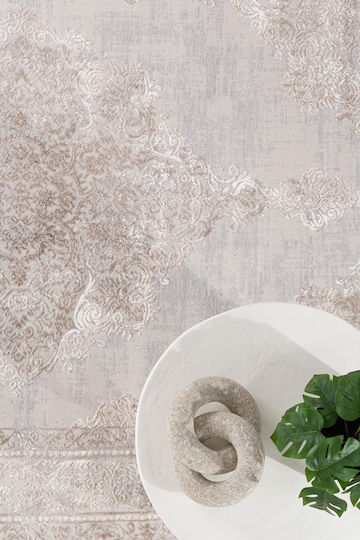 Royal Carpet Infinity 6074F Teppich Rechteckig Synthetisch,Polyester/Cotton/Leather Beige