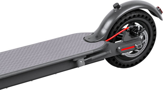 Rebel Fast Wheels Pro ZAB0030 Ηλεκτρικό Πατίνι με 30km/h Max Ταχύτητα και 25km Αυτονομία σε Μαύρο Χρώμα