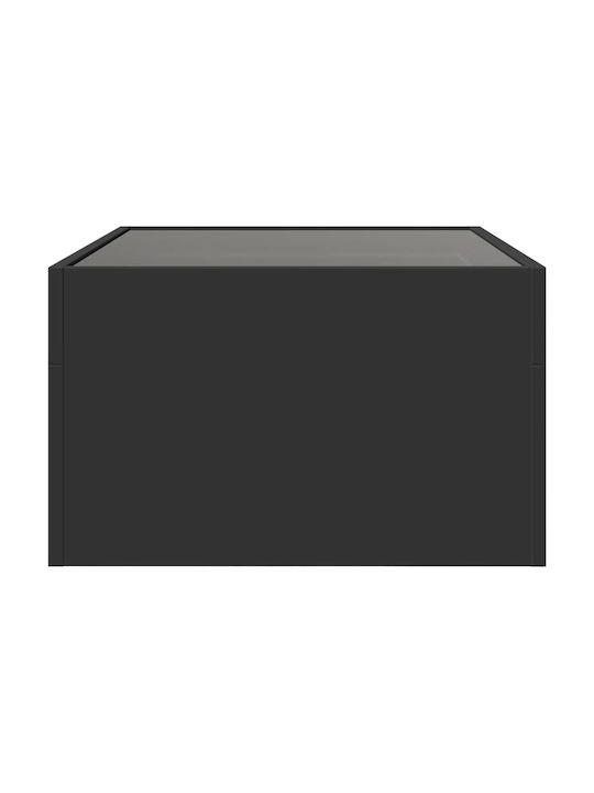 Инфинити LED холна маса черна 70x50x30 см 847610 черна