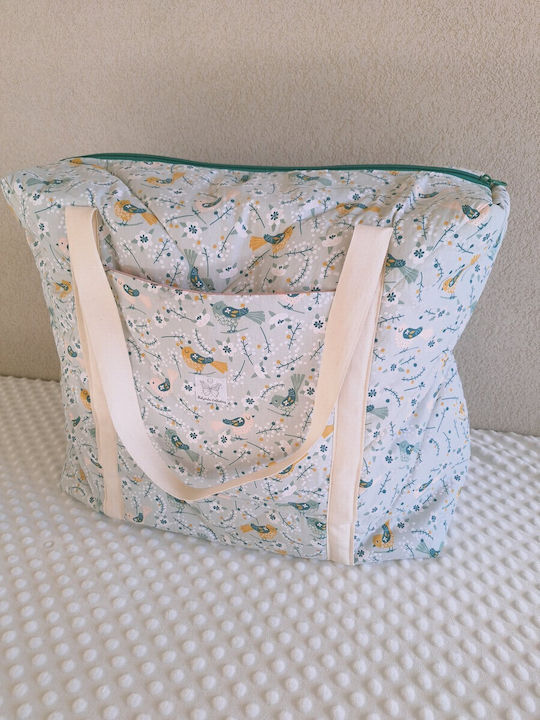 BabyValia Stoff Strandtasche Mehrfarbige
