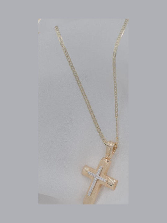 Themelidis Jewels Дамски Златен Кръст 14K