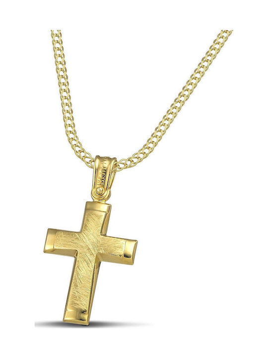 Themelidis Jewels Men's Gold Cross 14K