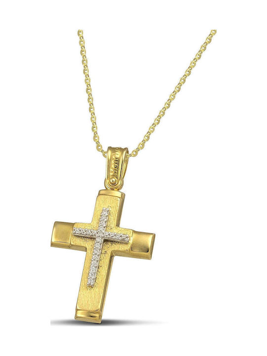 Themelidis Jewels Дамски Златен Кръст 14K