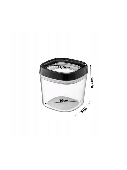 Kadax Δοχείο Φαγητού Πλαστικό Διάφανο 600ml