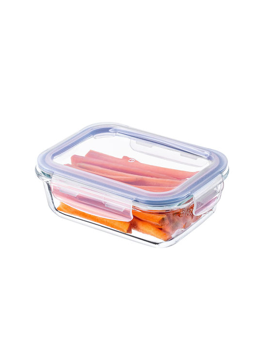 Kadax Cutie pentru Mâncare Sticlă Transparent 640ml 1buc