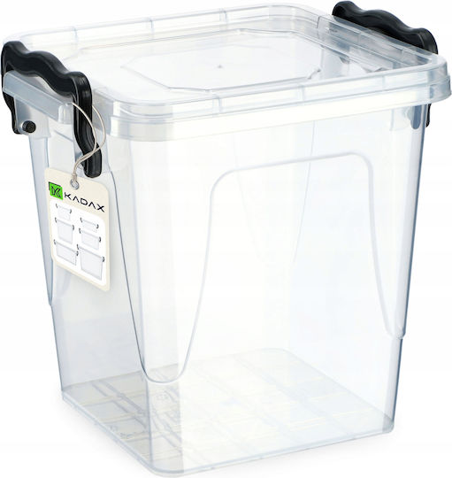 Kadax Plastic Lunch Box Transparent 1800ml