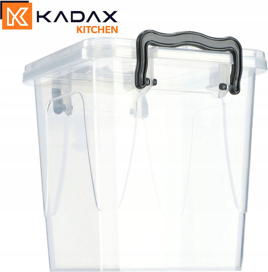 Kadax Plastic Lunch Box Transparent 1800ml