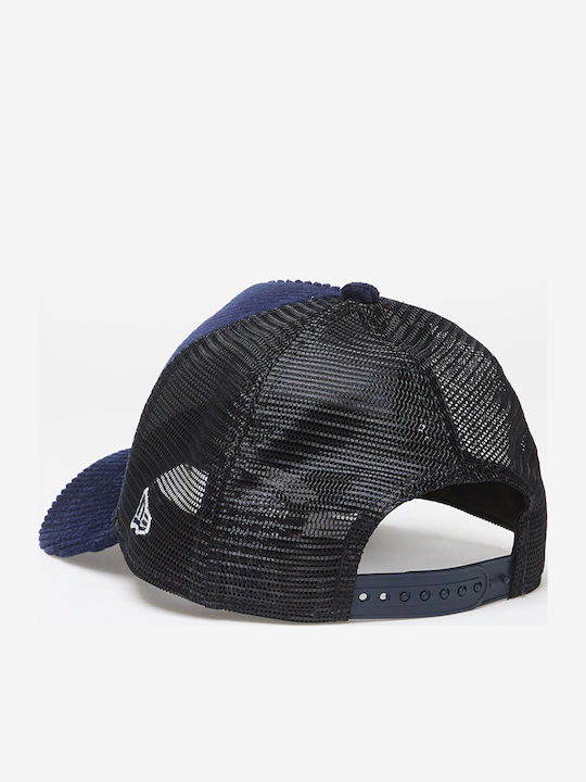 New Era New York Yankees Mlb Cord 9forty E-frame Trucker Jockey Navy Blue 60565523