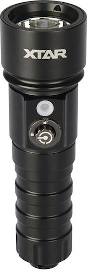 XTAR Diving Safety Light Rechargeable LED with Brightness 1000lm for Maximum Depth 100m