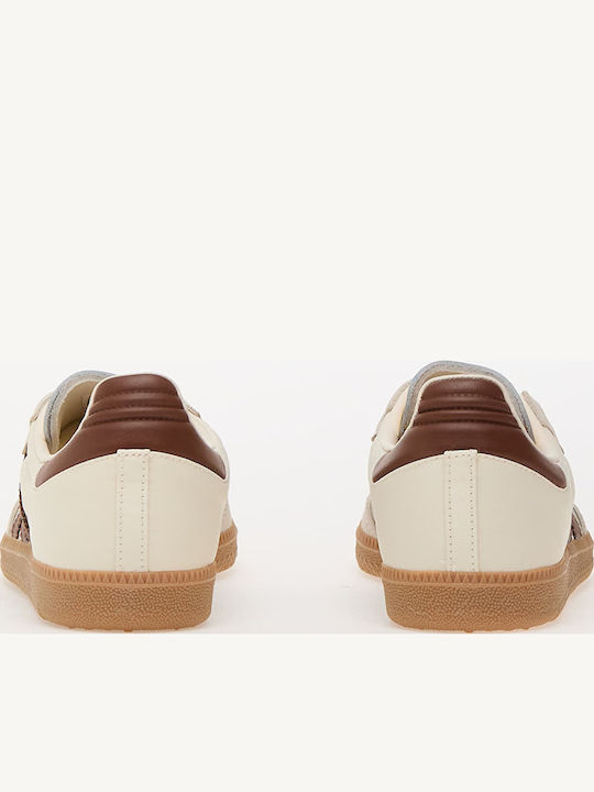 Samba Og Crew Herren Sneakers White / Preloved Brown / Wonder White