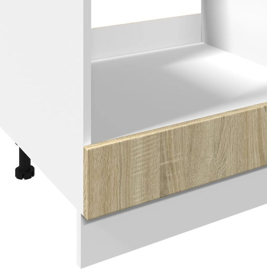 Dulap Inferior pentru Cuptor Sonoma Oak, Brown 60x46x81.5buc
