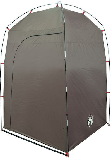 vidaXL Campingzelt Braun für 1 Person 140x140x213cm