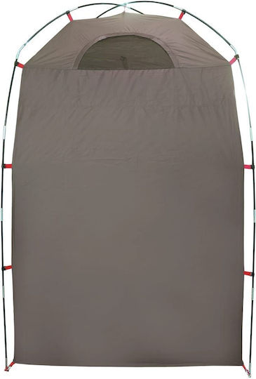 vidaXL Campingzelt Braun für 1 Person 140x140x213cm