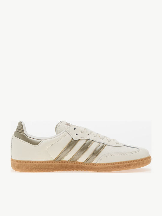 Samba Og Damen Sneakers Off White / Cyber Metallic / Wogome