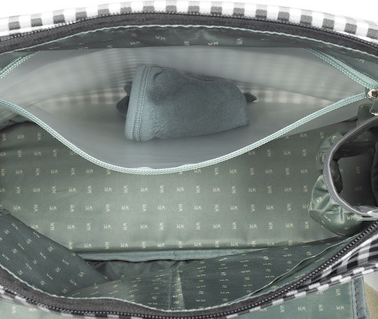 Walking Mum Shoulder/Hand Diaper Bag I Love Vichy Black 41x34x12cm.