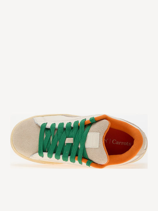 X Carrots Herren Sneakers Warm White / Rickie Orange