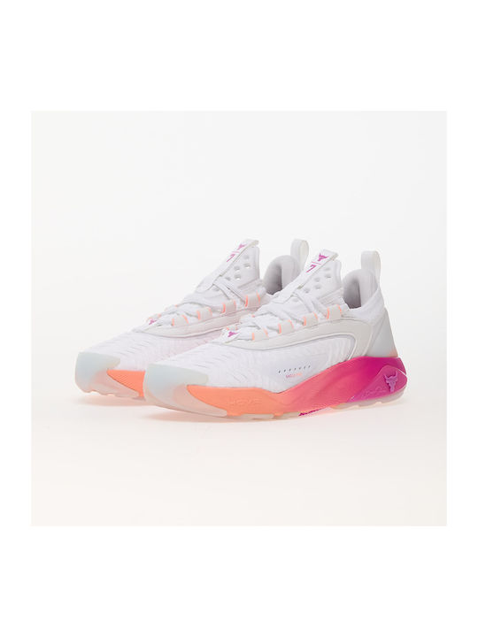 Project Rock 7 Γυναικεία Αθλητικά Παπούτσια Training White / Vivid Magenta