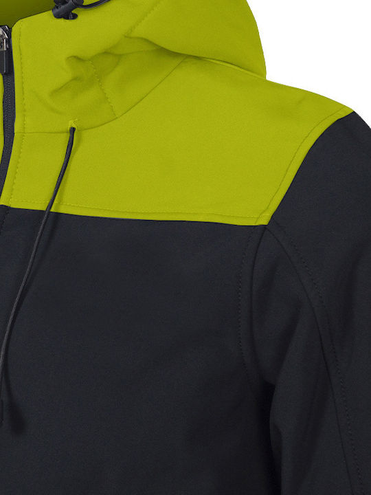 JACKET ZEUS GIUBBOTTO SOFTSHELL BLACK YELLOW