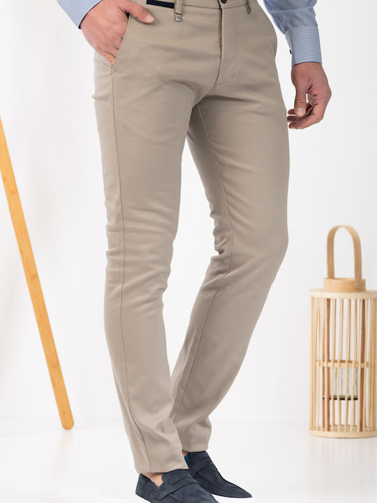 Hose Chino Elastisch in Schlanker Passform Fanco