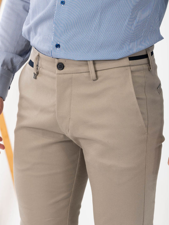 Hose Chino Elastisch in Schlanker Passform Fanco