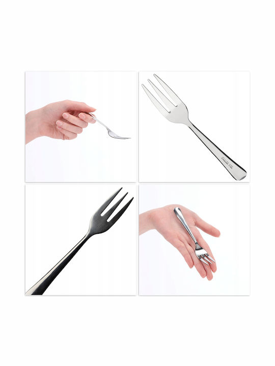 Kadax Gabel-Set Tabelle Edelstahl Gray 3Stück