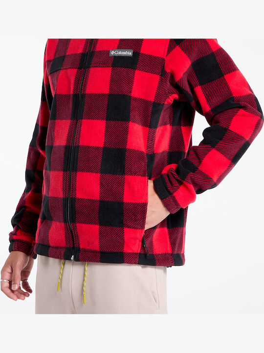 Steens Mountain Men's Cardigan Mountain Red