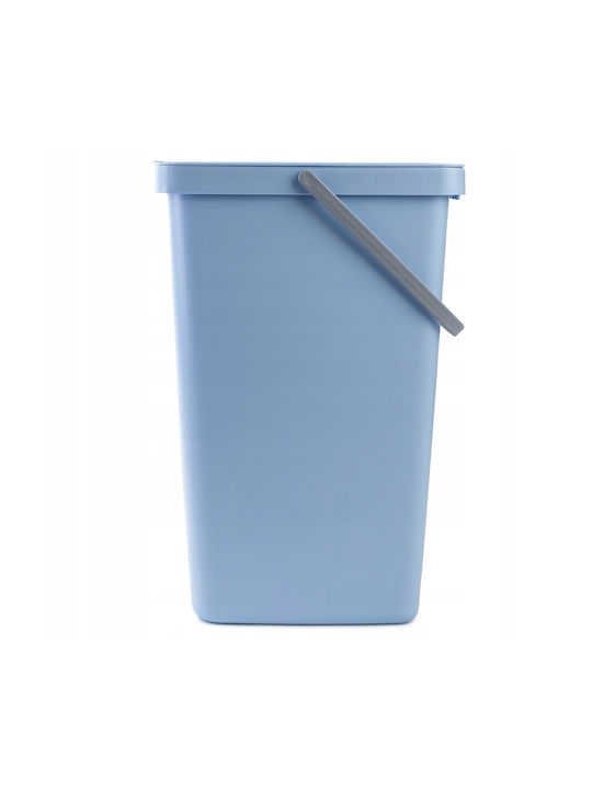 Kadax Coș de Reciclare Plastic Albastru 20lt 1buc