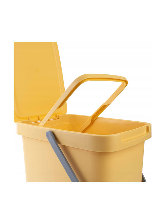 Kadax Abfalleimer Recycling Kunststoff Grün 25Es 1Stück