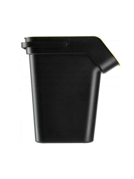 Kadax Coș de Gunoi Plastic Negru 25lt 1buc