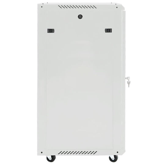 vidaXL Επιδαπέδια Καμπίνα Rack 15U 53x40x80cm Γκρι 3307630