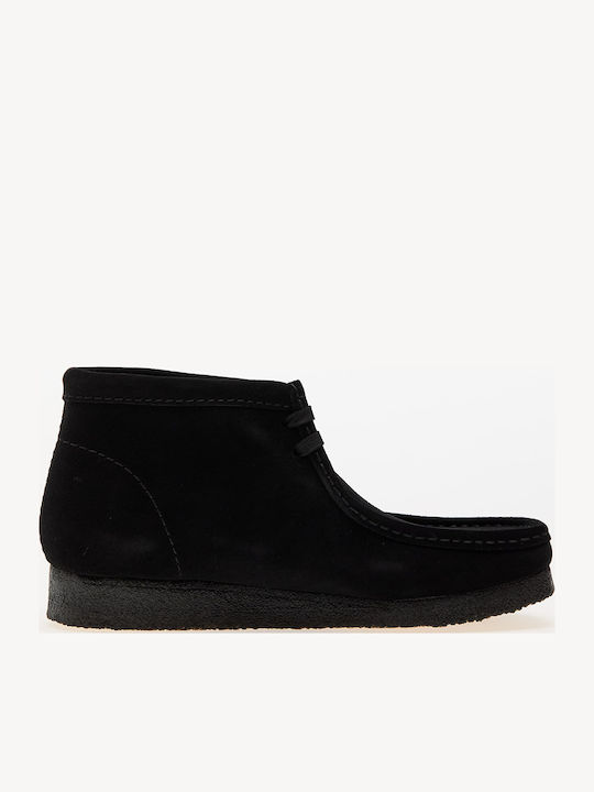 Wallabee Boot Schwarz Herrenstiefel