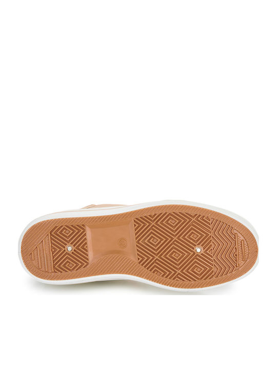 Flatforms Boots Beige
