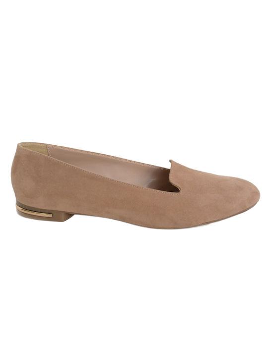 Women's ballerinas Zizel 201.NU Suede Newt