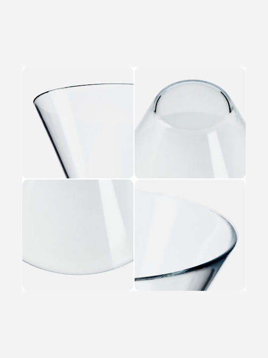 Kadax Glass Salad Bowl Transparent 2pcs
