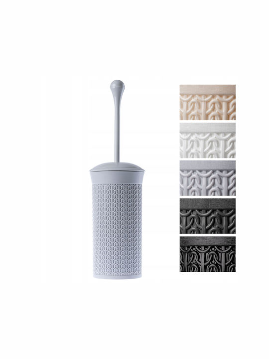Kadax Kunststoff Badezimmer Toilettenbürste Gray