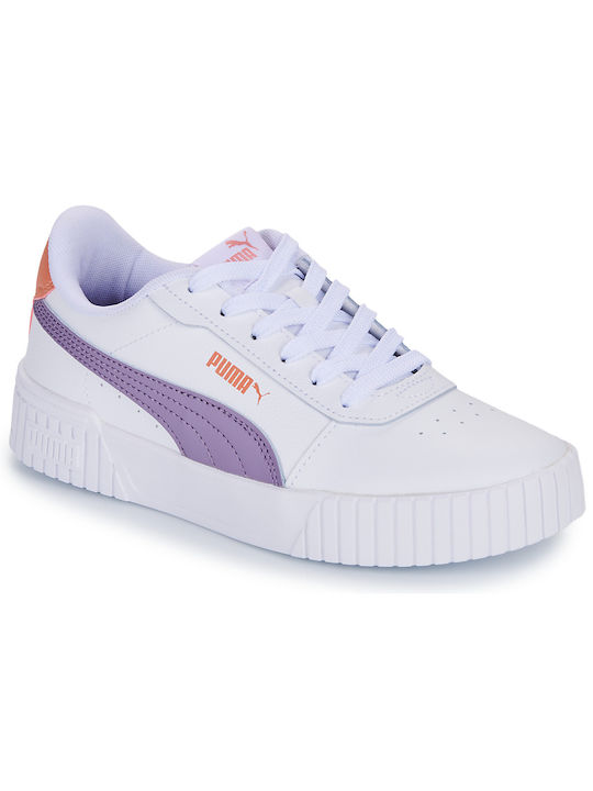 Puma Kinder-Sneaker Carina 2.0 Jr Weiß