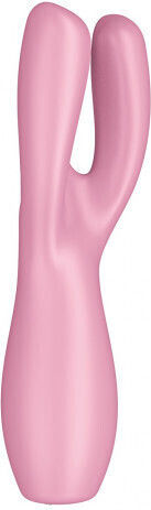 Satisfyer Threesome 3 Κλειτοριδικός Δονητής 14cm Ροζ