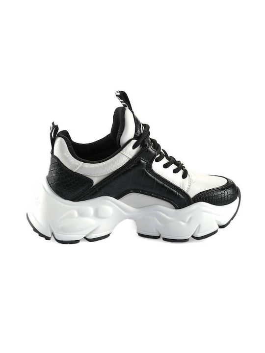 Buffalo Sneakers Black / White