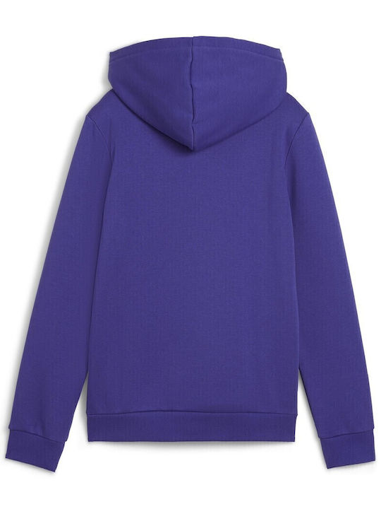 Kids Sweatshirt with Hood and Pockets Blue