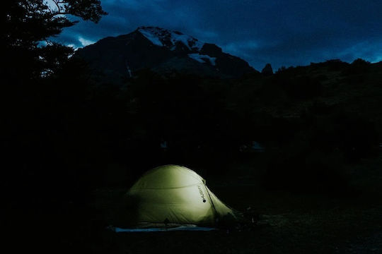 Husky Sawaj Triton 3 Camping Tent Igloo Green 4 Seasons for 3 People Waterproof 3000mm 300x250x130cm