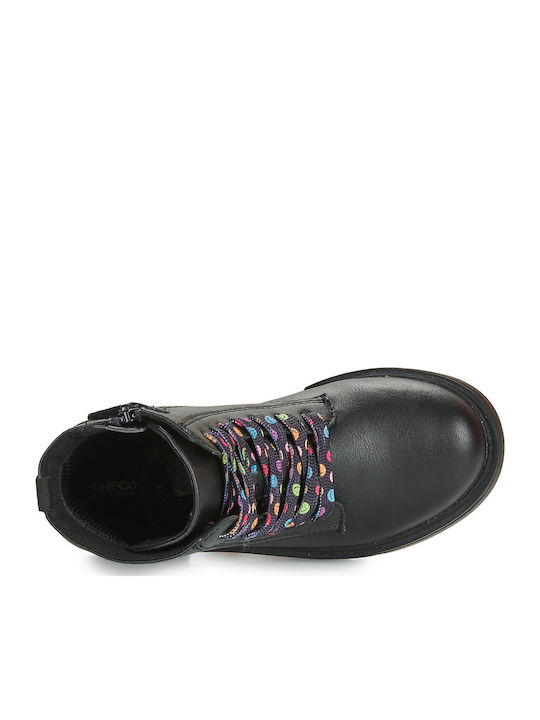 J Eclair Kids Boots with Zipper Black