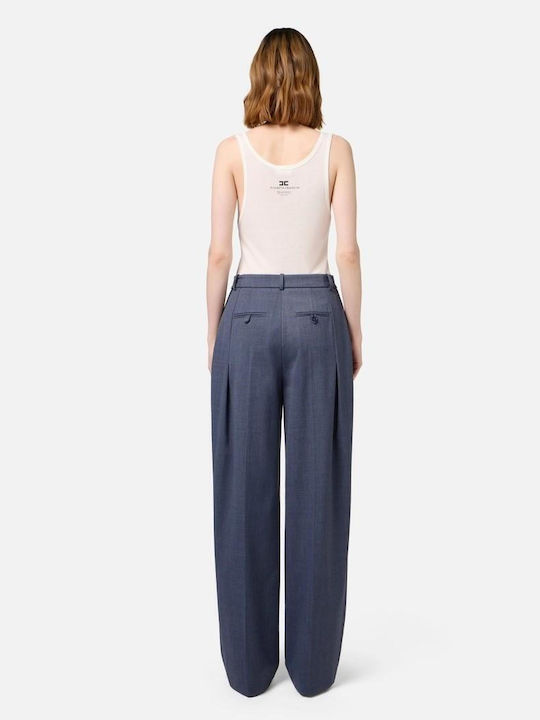 Elisabetta Franchi Femei Tesatura Pantaloni Grey