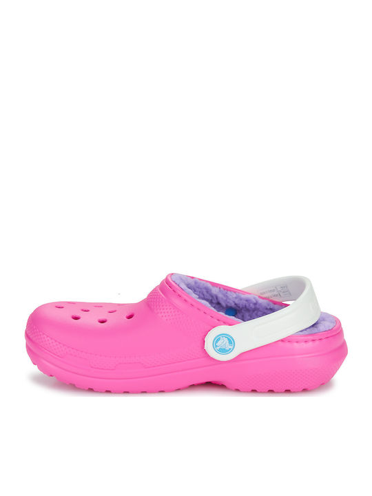 Παντόφλες Ροζ Classic Lined Clog