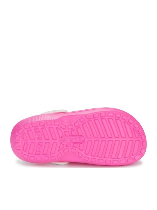 Παντόφλες Ροζ Classic Lined Clog