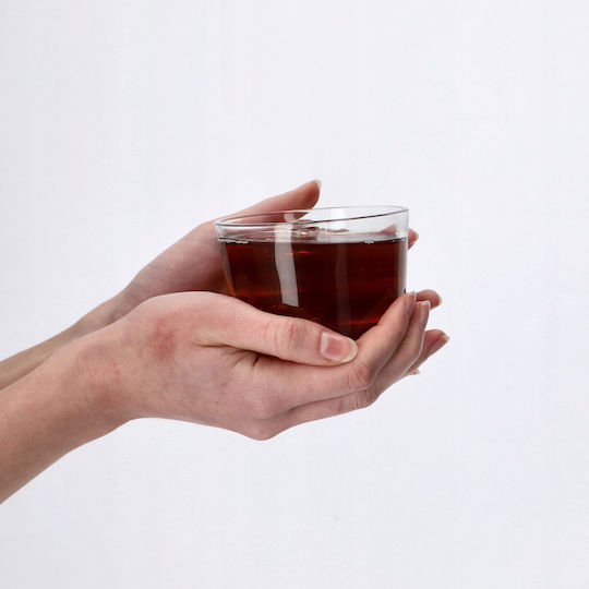 Kadax Κούπα Γυάλινη Διάφανη 270ml