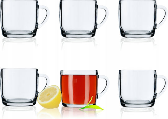 Kadax Cană Sticlă Transparentă 310ml